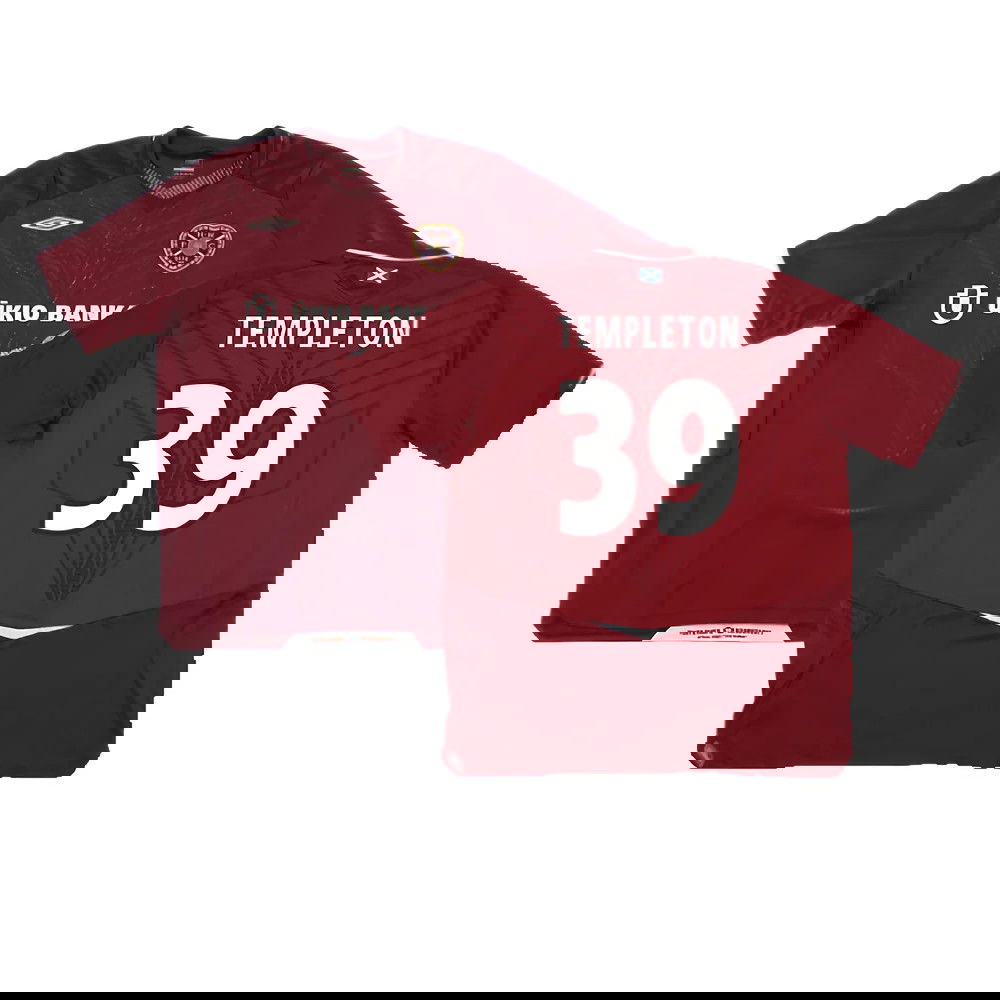 Hearts 2008-09 Home Shirt ((Good) XXL) (Templeton 39)