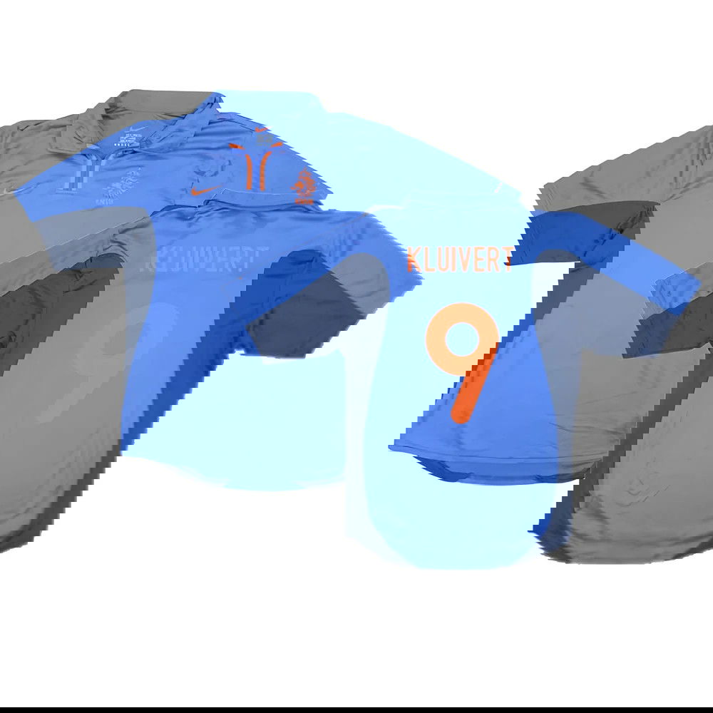 Holland 2000-02 Away Shirt ((Very Good) XL) (Kluivert 9)