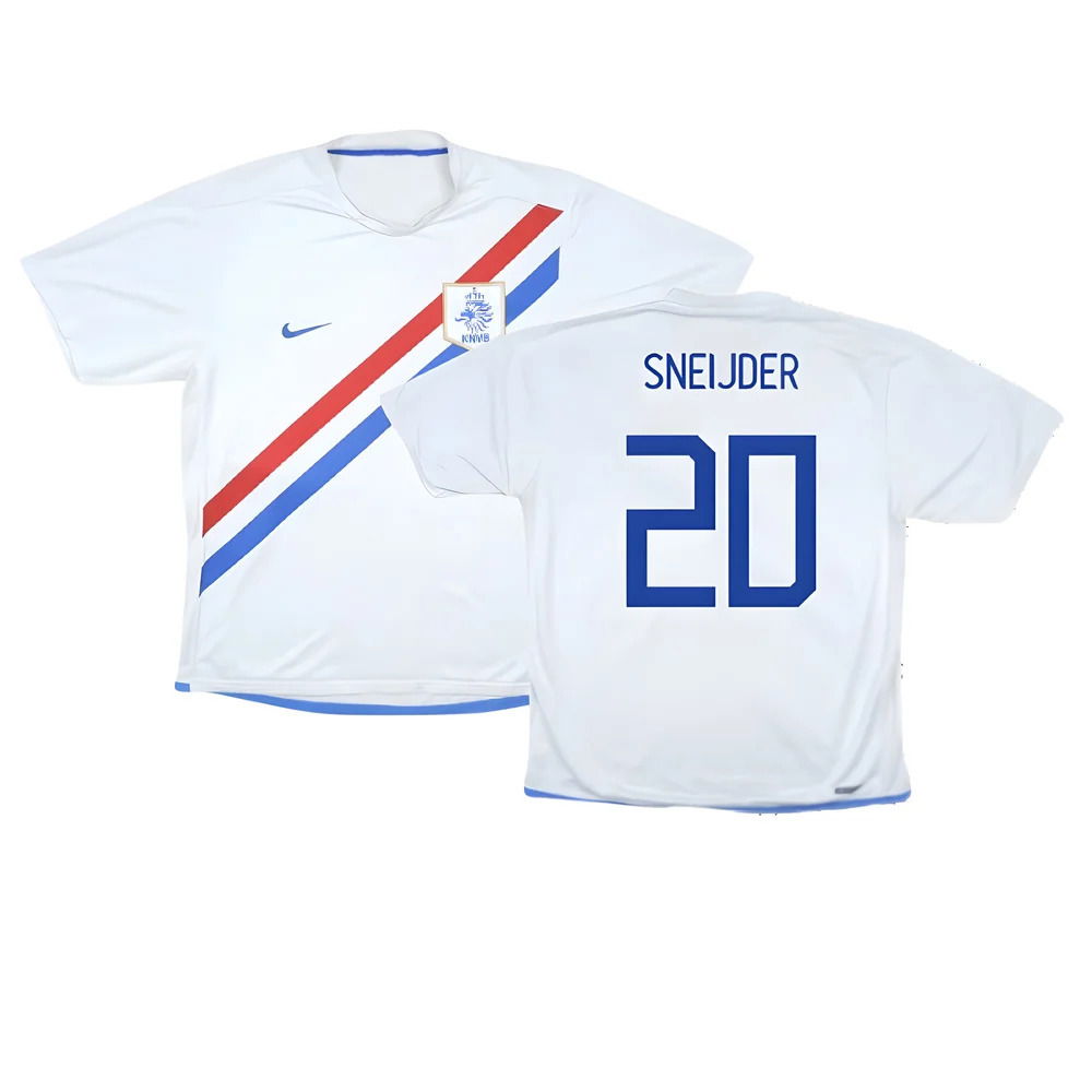 Holland 2006-08 Away Shirt ((Very Good) S) (Sneijder 20)