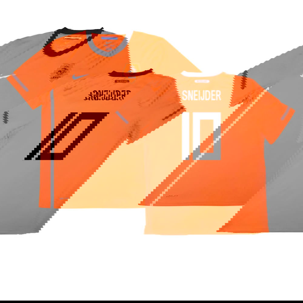 Holland 2010-11 Home Shirt ((Excellent) S) (Sneijder 10)