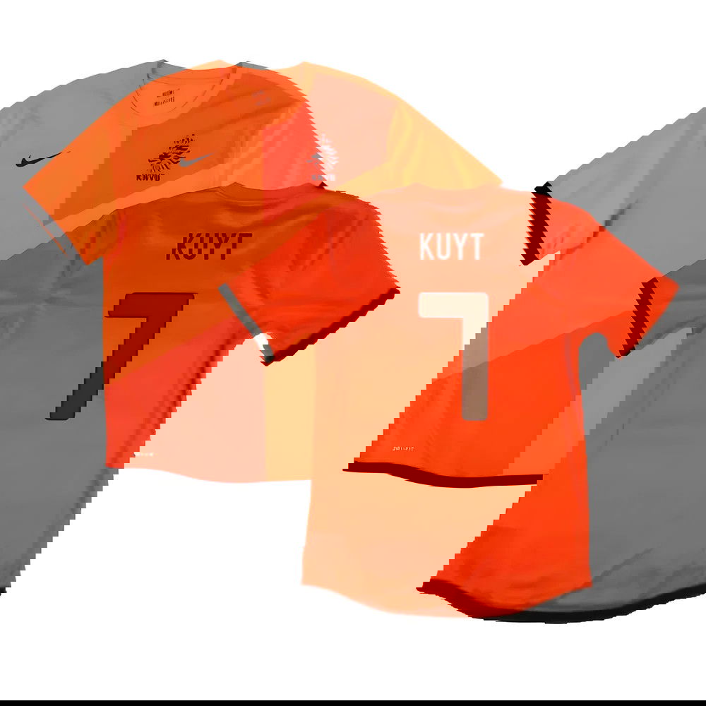 Holland 2012-13 Home Shirt ((Very Good) S) (Kuyt 7)