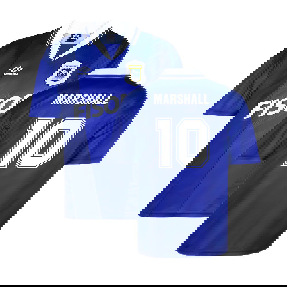 Ipswich Town 1994 Home Retro Shirt (Marshall 10)