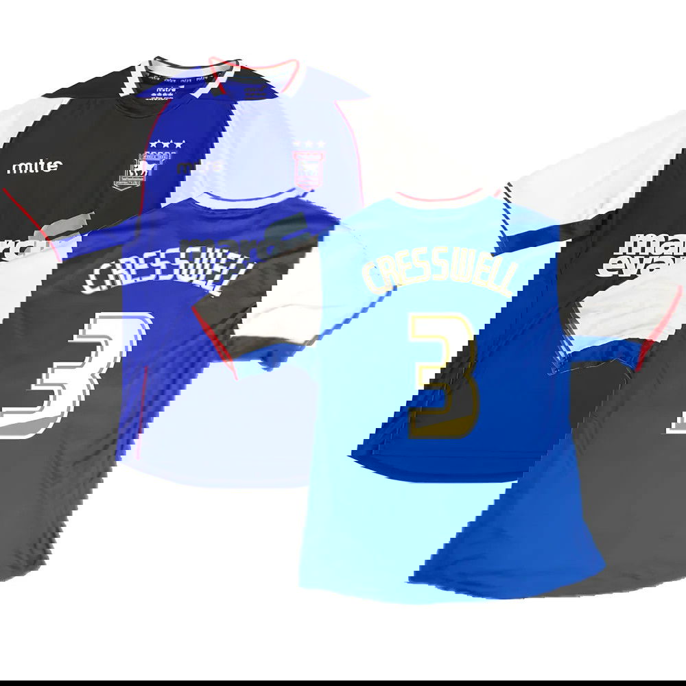 Ipswich Town 2013-14 Home Shirt ((Excellent) XXL) (Cresswell 3)