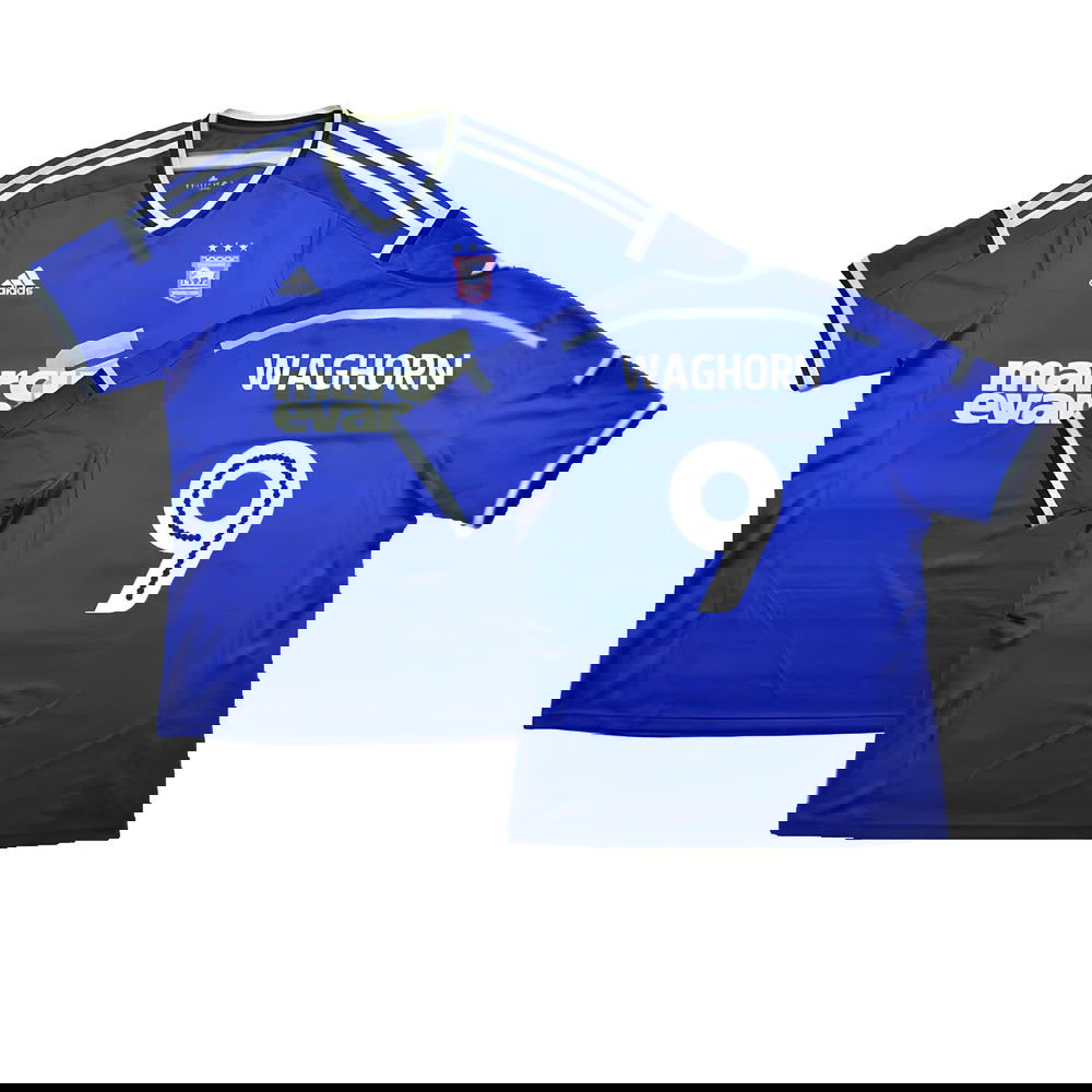Ipswich Town 2017-18 Home Shirt ((Very Good) XXL) (Waghorn 9)