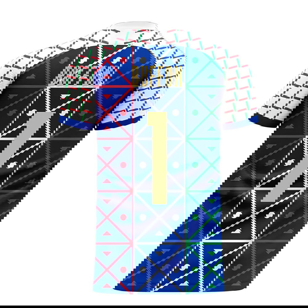 Italy 2025-2026 Renaissance Home Concept Football Kit (Libero) (BUFFON 1)