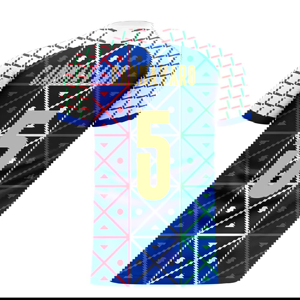 Italy 2025-2026 Renaissance Home Concept Football Kit (Libero) (CANNAVARO 5)