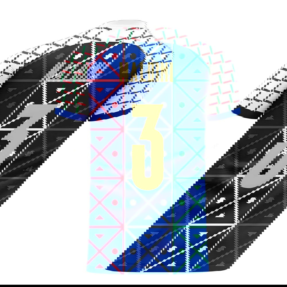 Italy 2025-2026 Renaissance Home Concept Football Kit (Libero) (MALDINI 3)