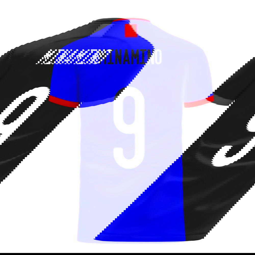 Japan 2025-2026 Home Concept Football Kit (Airo) (MINAMINO 9)