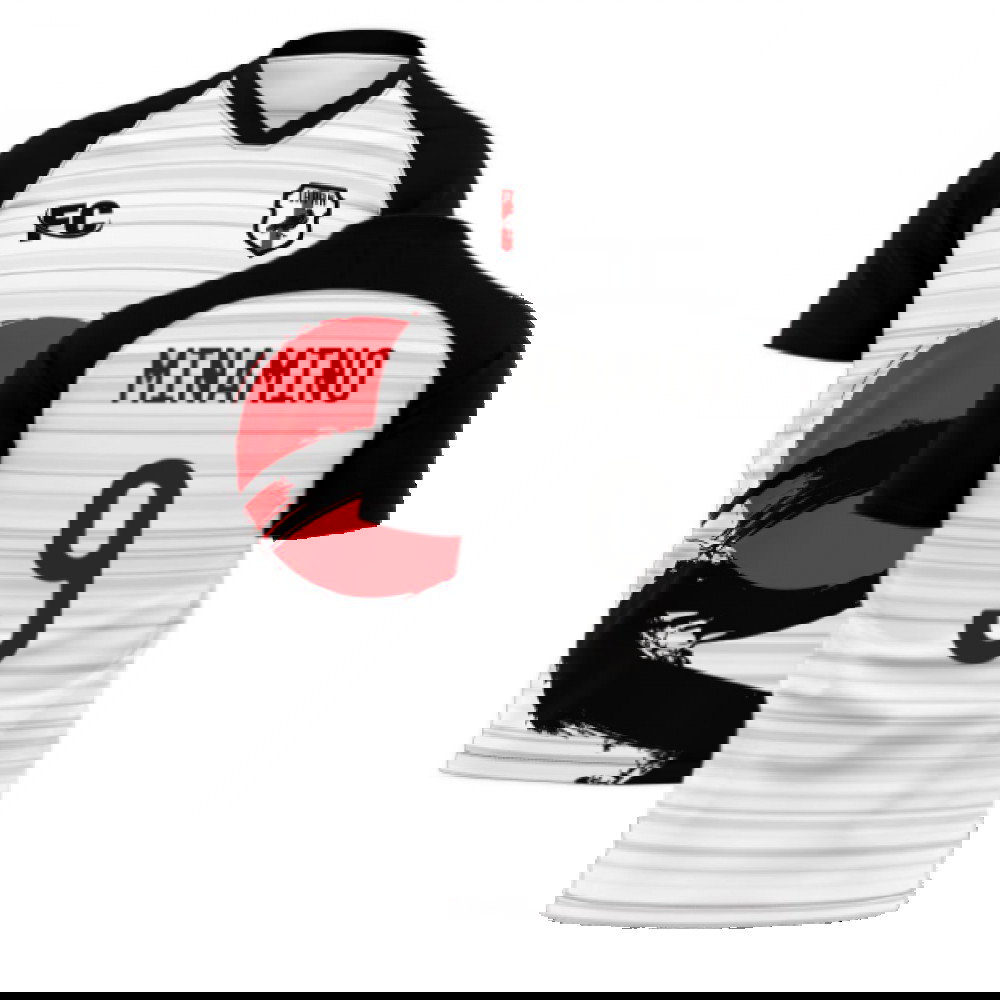 Japan 2021-2022 Away Concept Football Kit (Fans Culture) (MINAMINO 9)