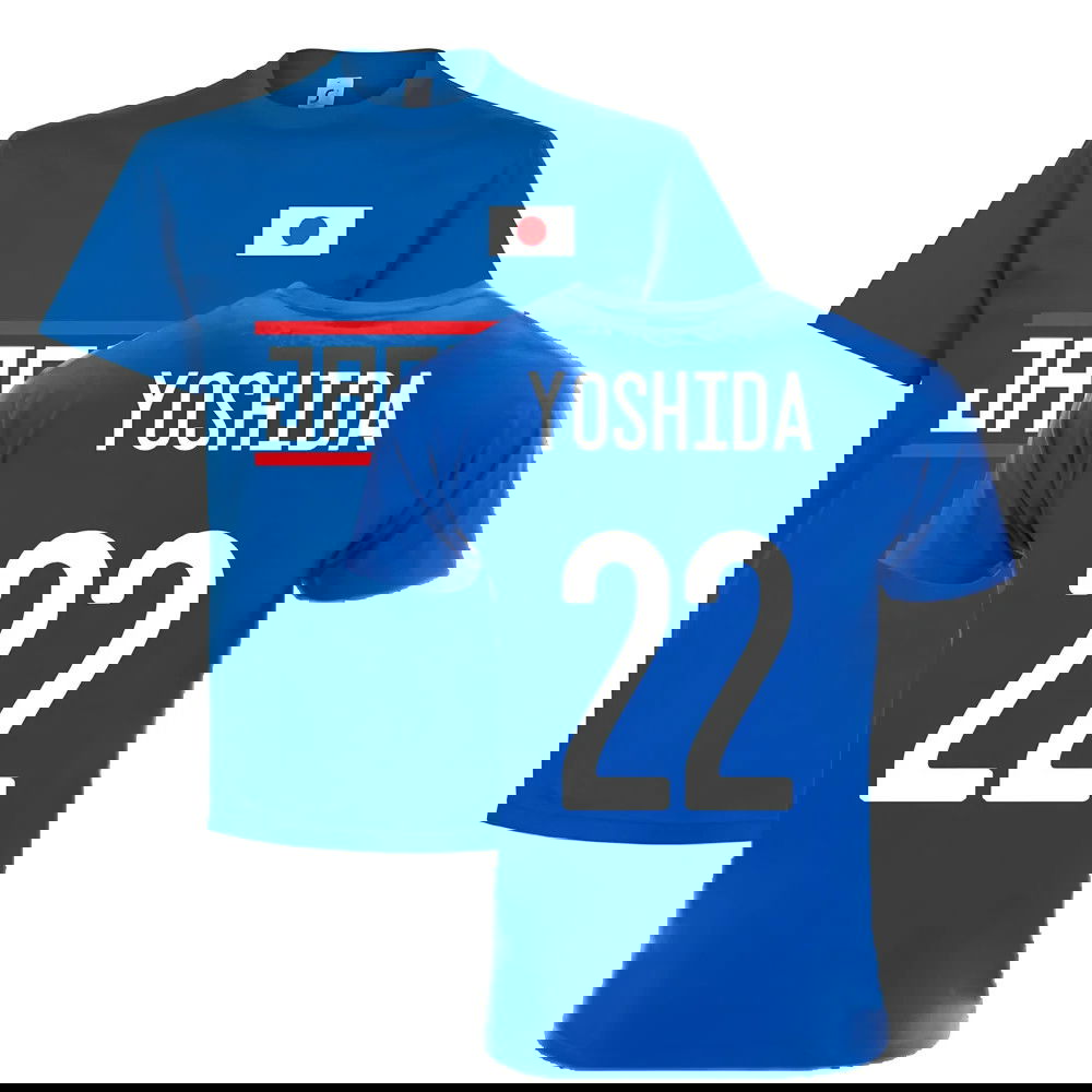 Japan Team T-Shirt - Royal (YOSHIDA 22)