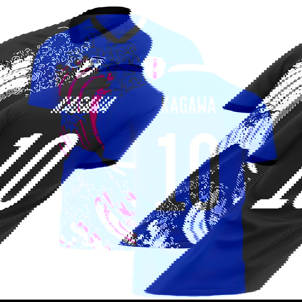 Japan Wave Concept Football Kit (Libero) (KAGAWA 10)