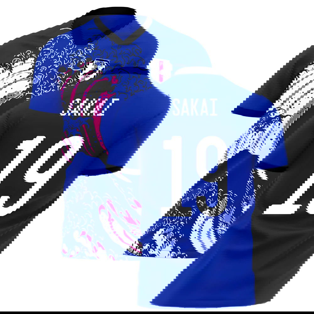 Japan Wave Concept Football Kit (Libero) (SAKAI 19)