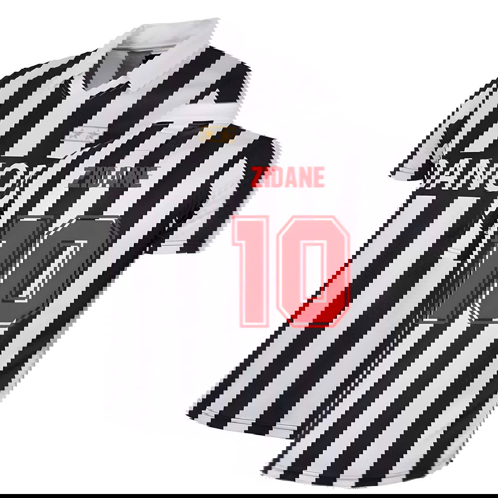 Juventus FC 1992 - 93 Coppa UEFA Retro Football Shirt (ZIDANE 10)