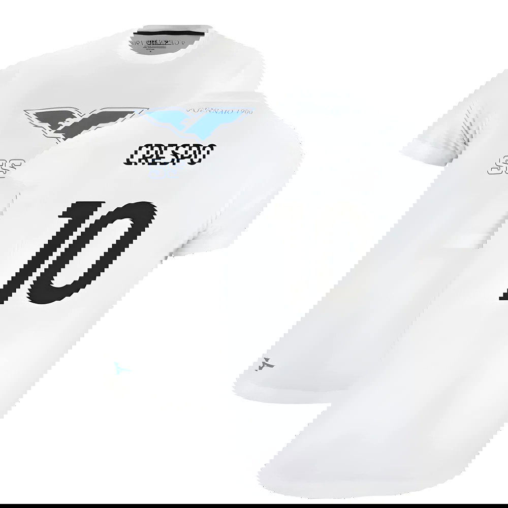 Lazio 125th Anniversary Cotton Tee (White) (Crespo 10)