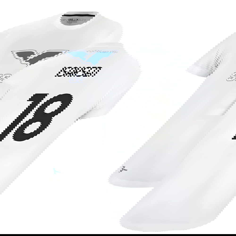 Lazio 125th Anniversary Cotton Tee (White) (Isaksen 18)