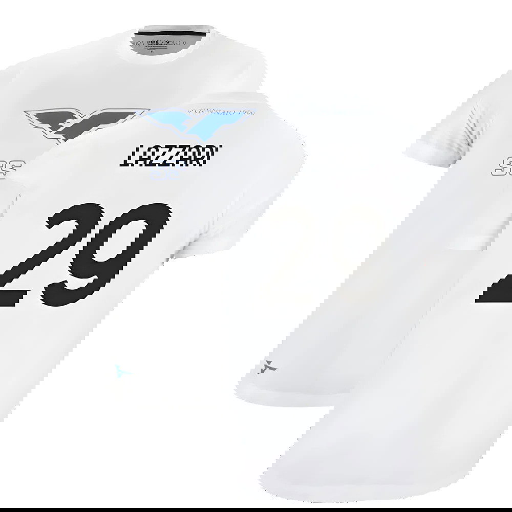 Lazio 125th Anniversary Cotton Tee (White) (Lazzari 29)