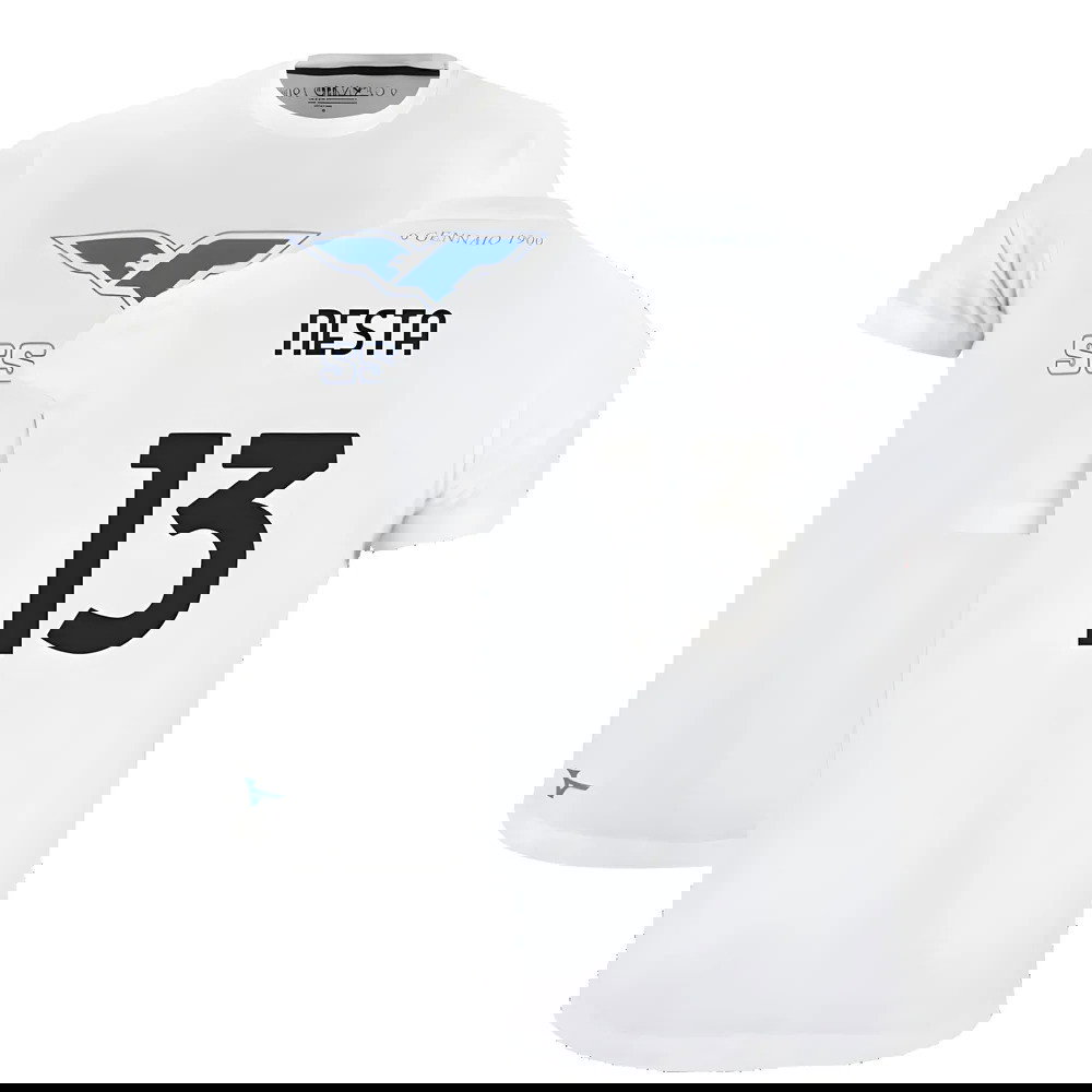 Lazio 125th Anniversary Cotton Tee (White) (Nesta 13)