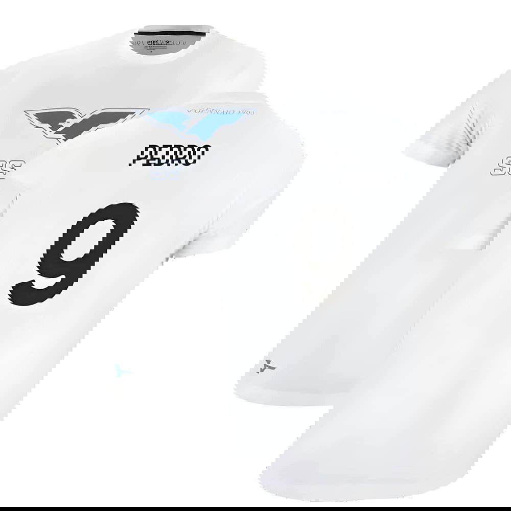 Lazio 125th Anniversary Cotton Tee (White) (Pedro 9)
