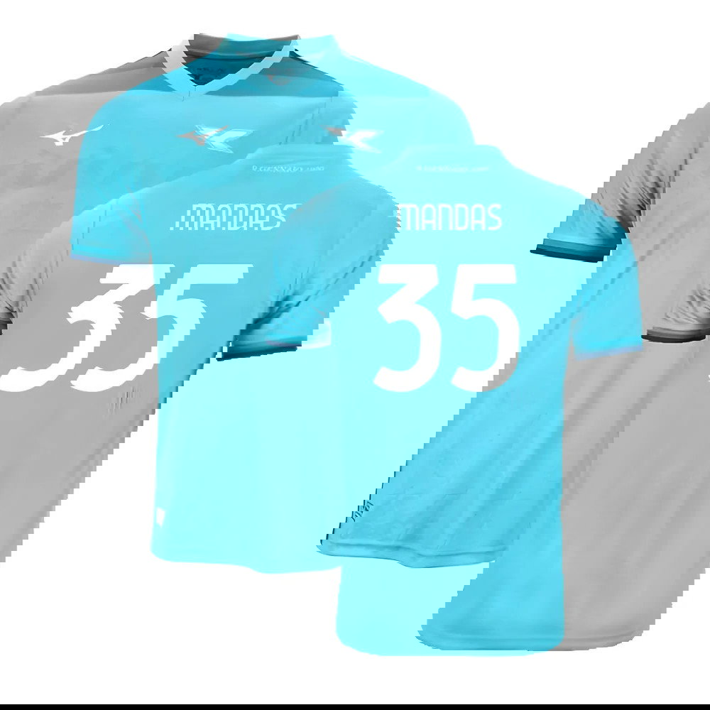 Lazio 125th Anniversary Goalkeeper Shirt (Blue) (Mandas 35)