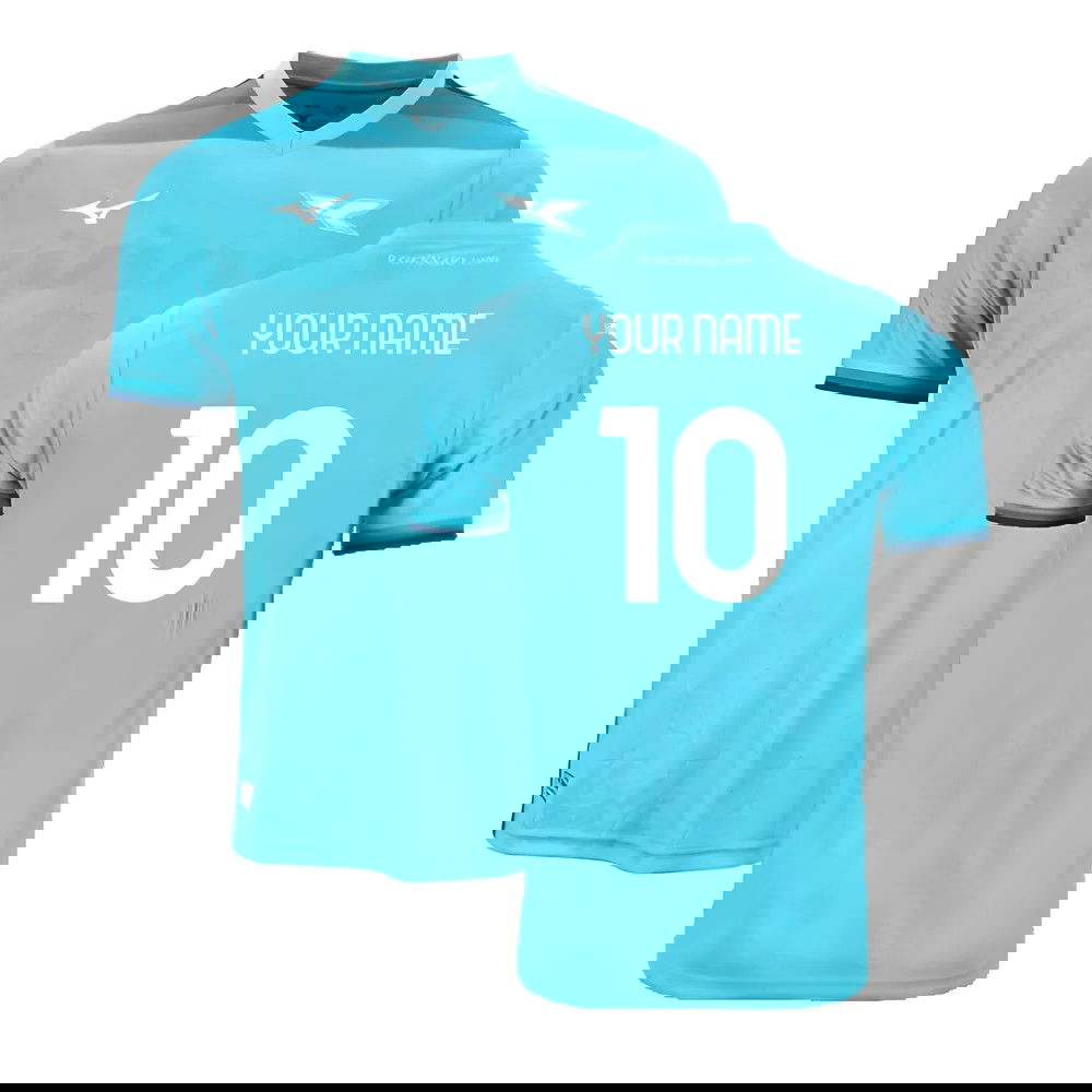 Lazio 125th Anniversary Goalkeeper Shirt (Blue) (Your Name)