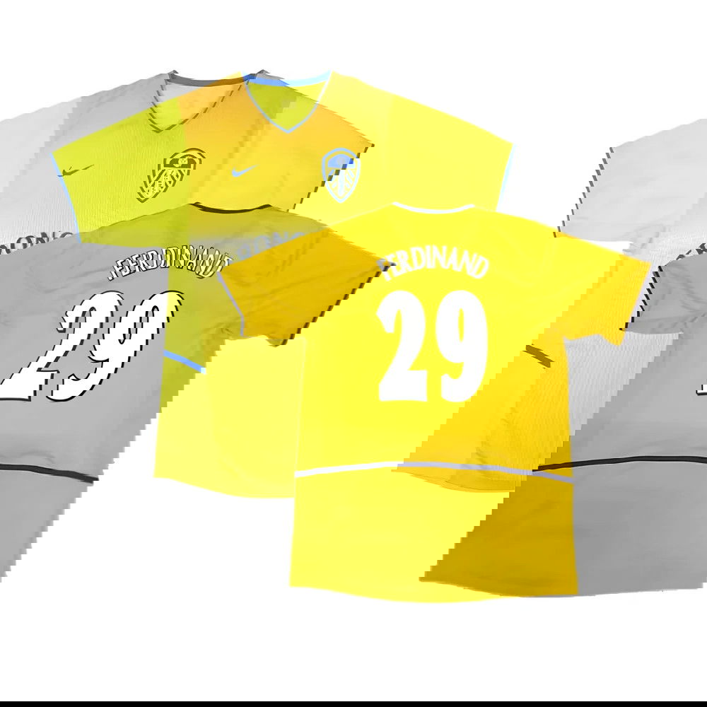 Leeds 2002-2003 Away Shirt (Excellent) (Ferdinand 29)