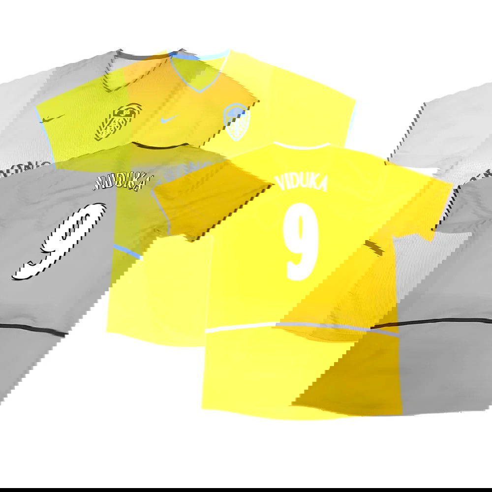 Leeds 2002-2003 Away Shirt (Excellent) (VIDUKA 9)