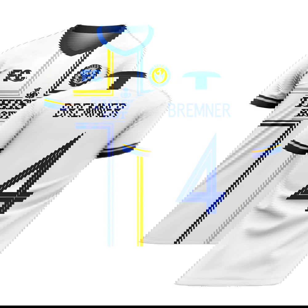 Leeds 2020-2021 Home Concept Football Kit (Fans Culture) (BREMNER 4)