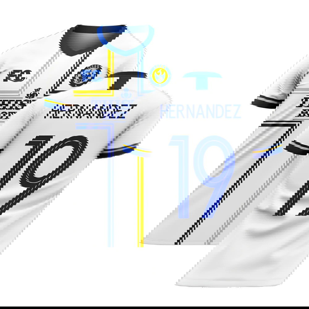 Leeds 2020-2021 Home Concept Football Kit (Fans Culture) (HERNANDEZ 19)