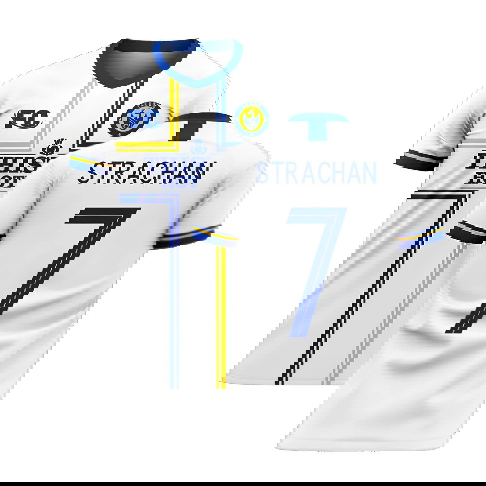Leeds 2020-2021 Home Concept Football Kit (Fans Culture) (STRACHAN 7)