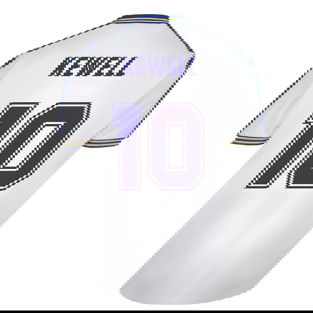 Leeds United 1978 Admiral Retro Football Shirt (KEWELL 10)