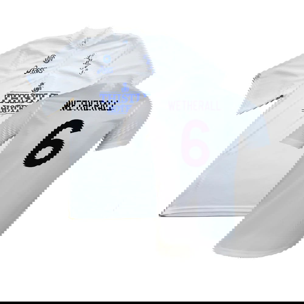 Leeds United 1995-1996 Home Shirt (Excellent) (Wetherall 6)