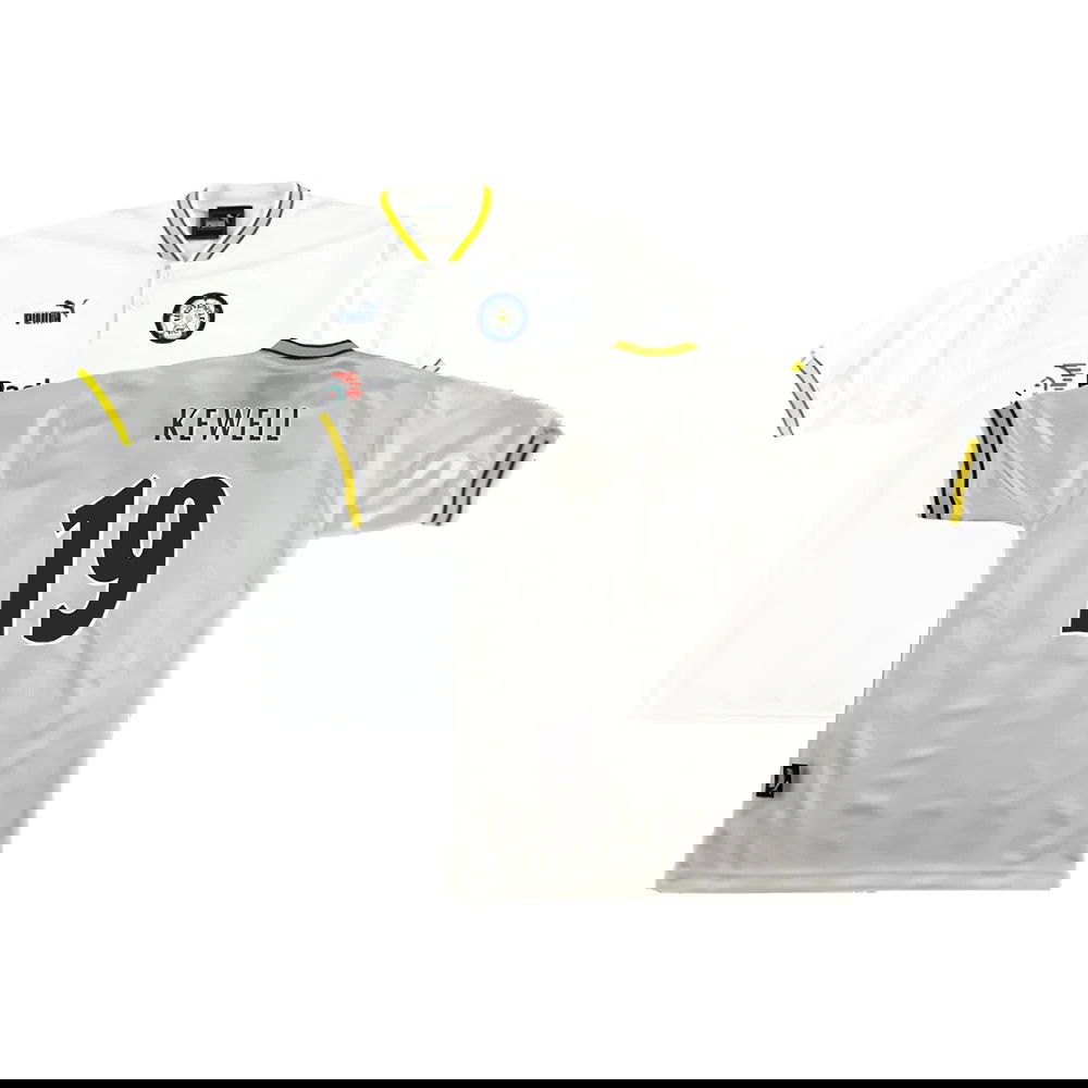 Leeds United 1996-98 Home Shirt (L) (Mint) (Kewell 19)