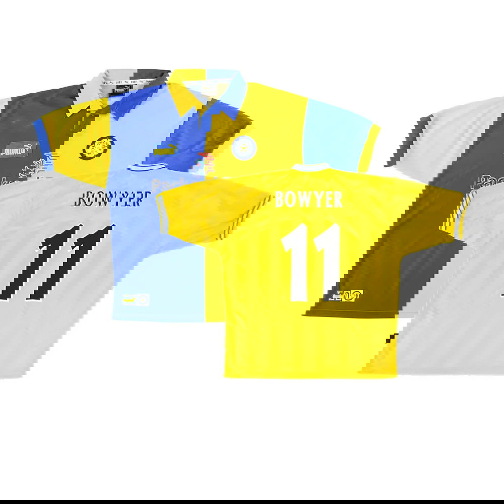 Leeds United 1997-99 Away Shirt (L) (Very Good) (Bowyer 11)