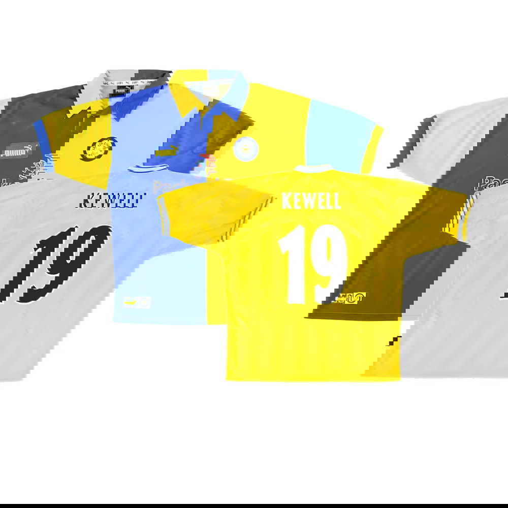 Leeds United 1997-99 Away Shirt (L) (Very Good) (Kewell 19)