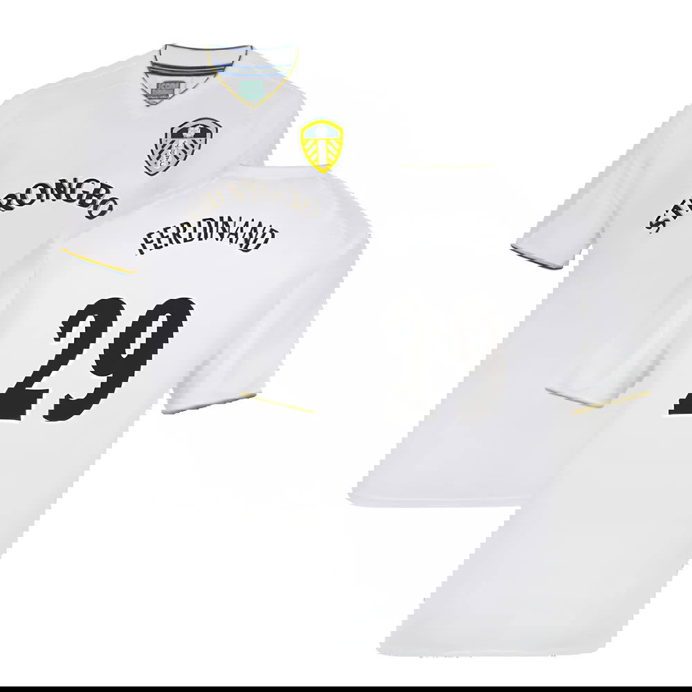 Leeds United 2001 Retro Shirt (Ferdinand 29)