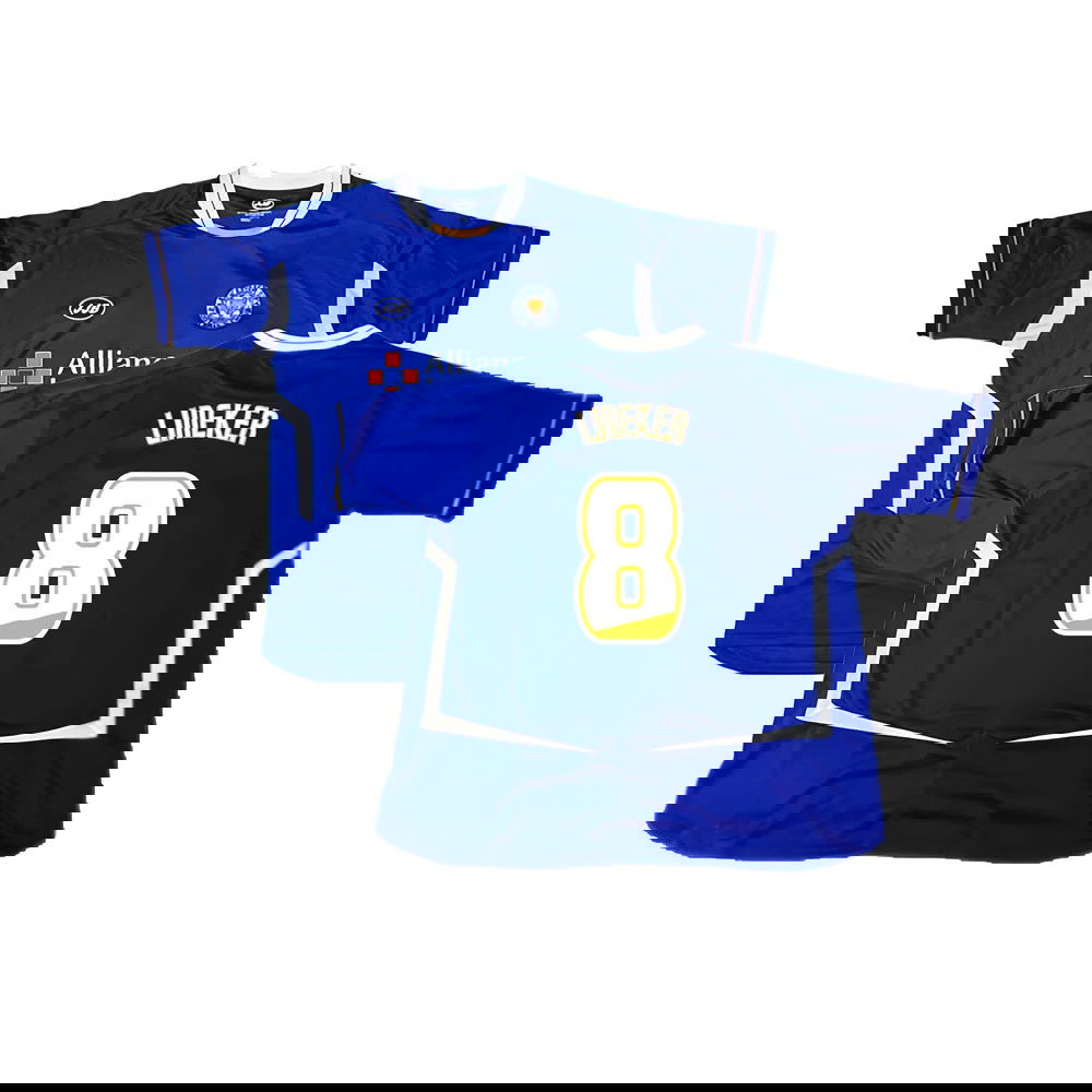 Leicester City 2005-06 Home Shirt ((Good) XXL) (Lineker 8)