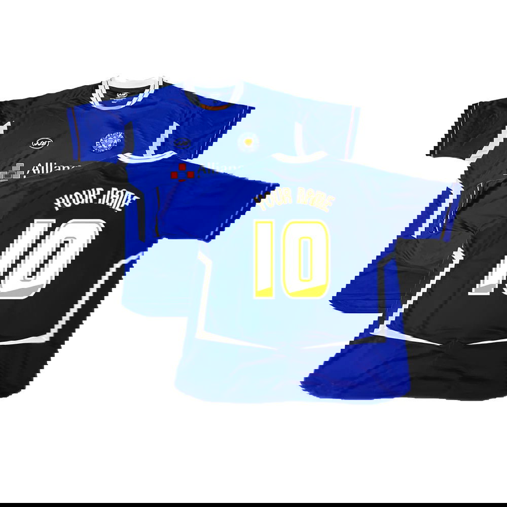 Leicester City 2005-06 Home Shirt ((Good) XXL) (Your Name)