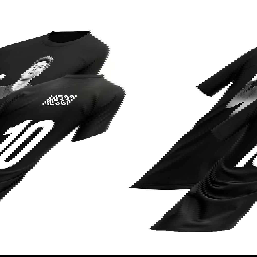 Lionel Messi Legend T-Shirt (Black) (Messi 10)