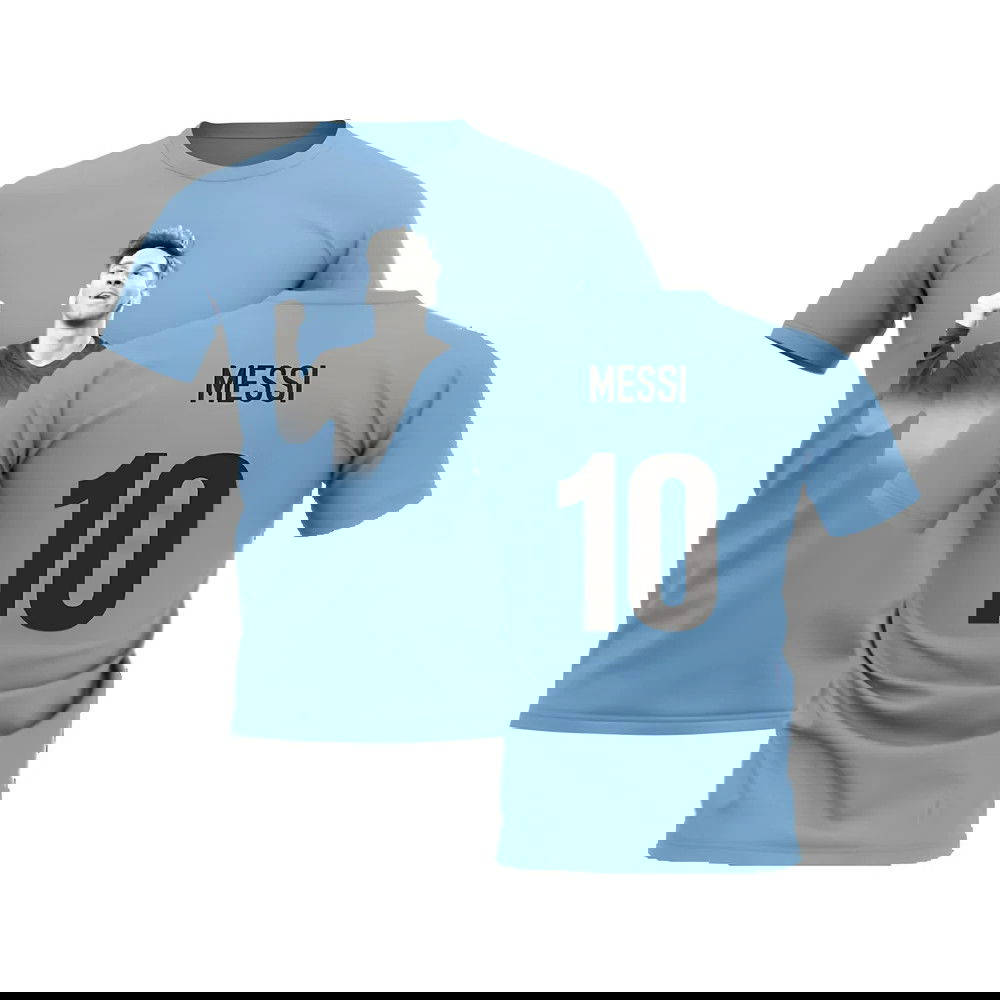 Lionel Messi Legend T-Shirt (Sky) (Messi 10)