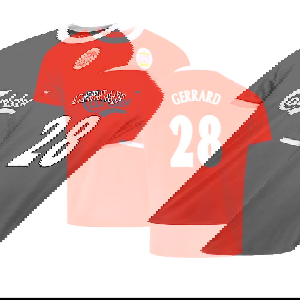 Liverpool 1998-2000 Home Shirt (Gerrard 28)