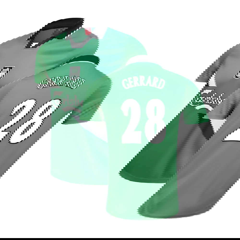Liverpool 1999-2000 Away Retro Shirt (Gerrard 28)