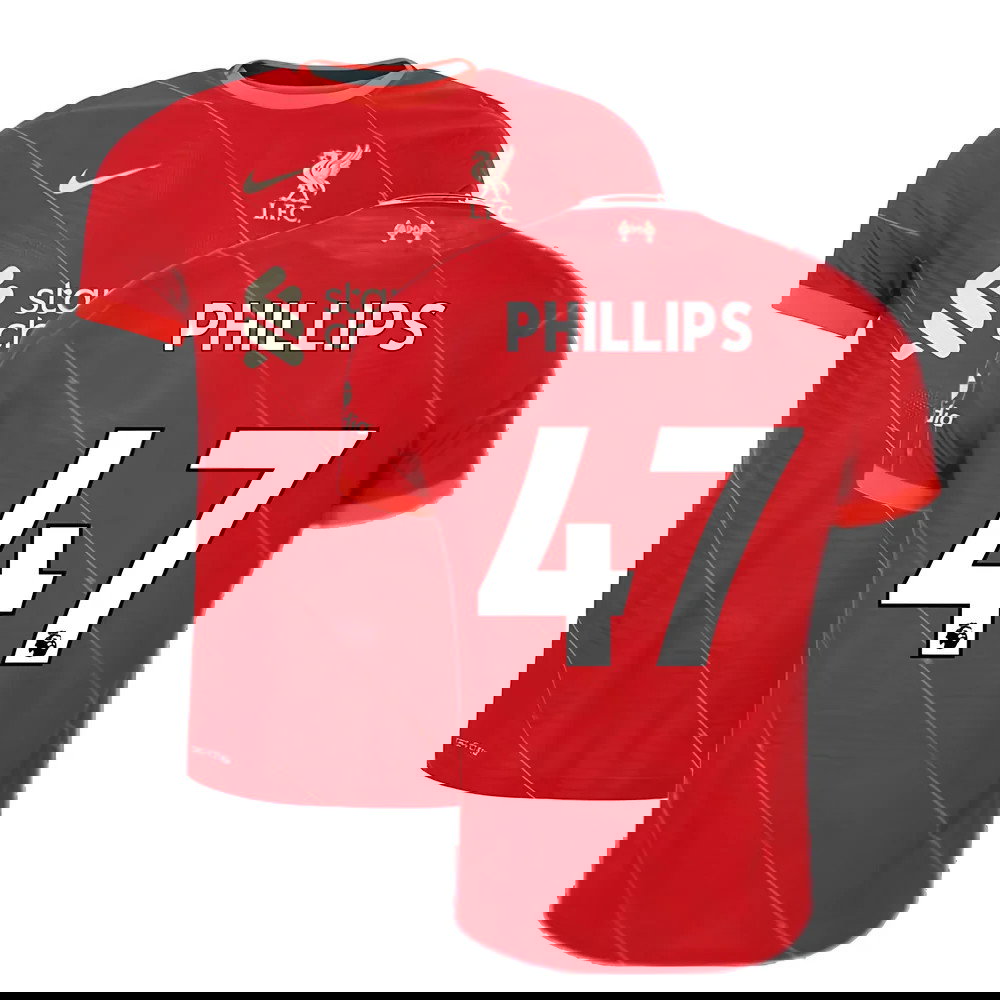 Liverpool 2021-2022 Vapor Home Shirt (Kids) (PHILLIPS 47)
