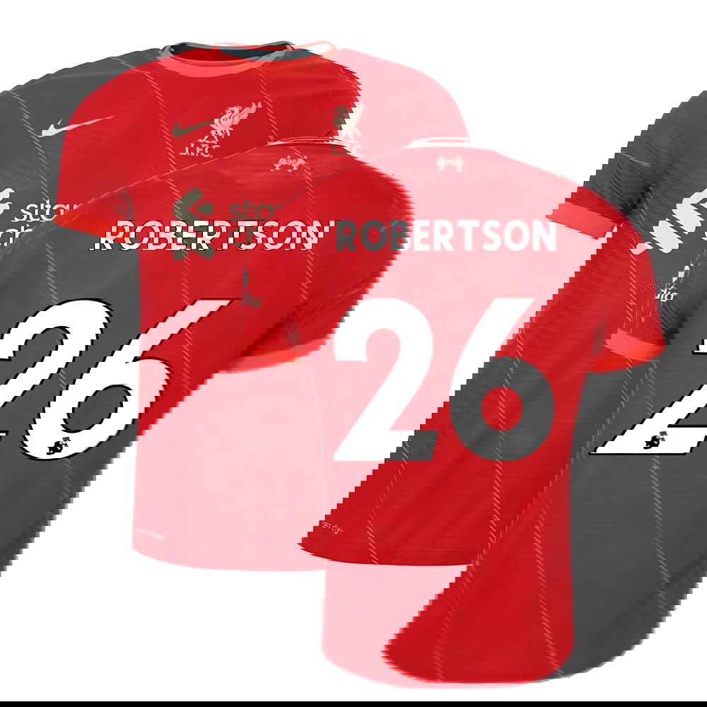 Liverpool 2021-2022 Vapor Home Shirt (Kids) (ROBERTSON 26)