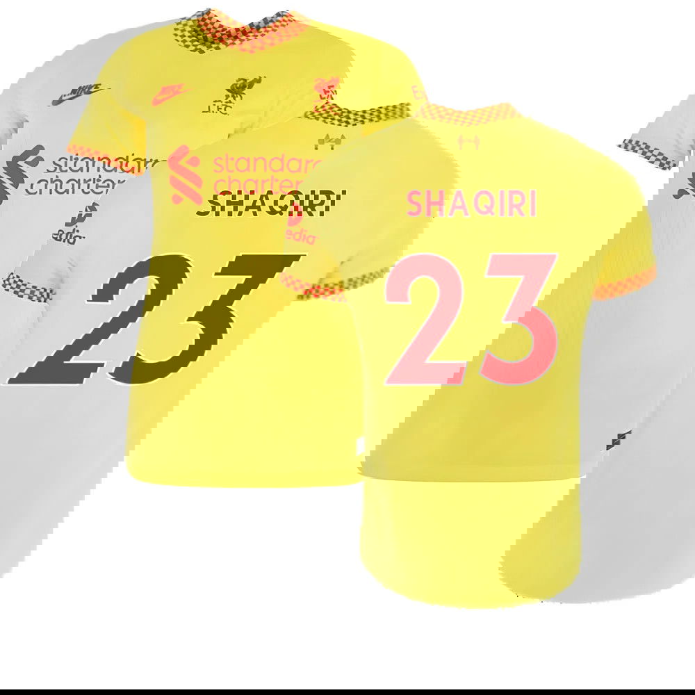 Liverpool 2021-2022 Womens 3rd Shirt (SHAQIRI 23)