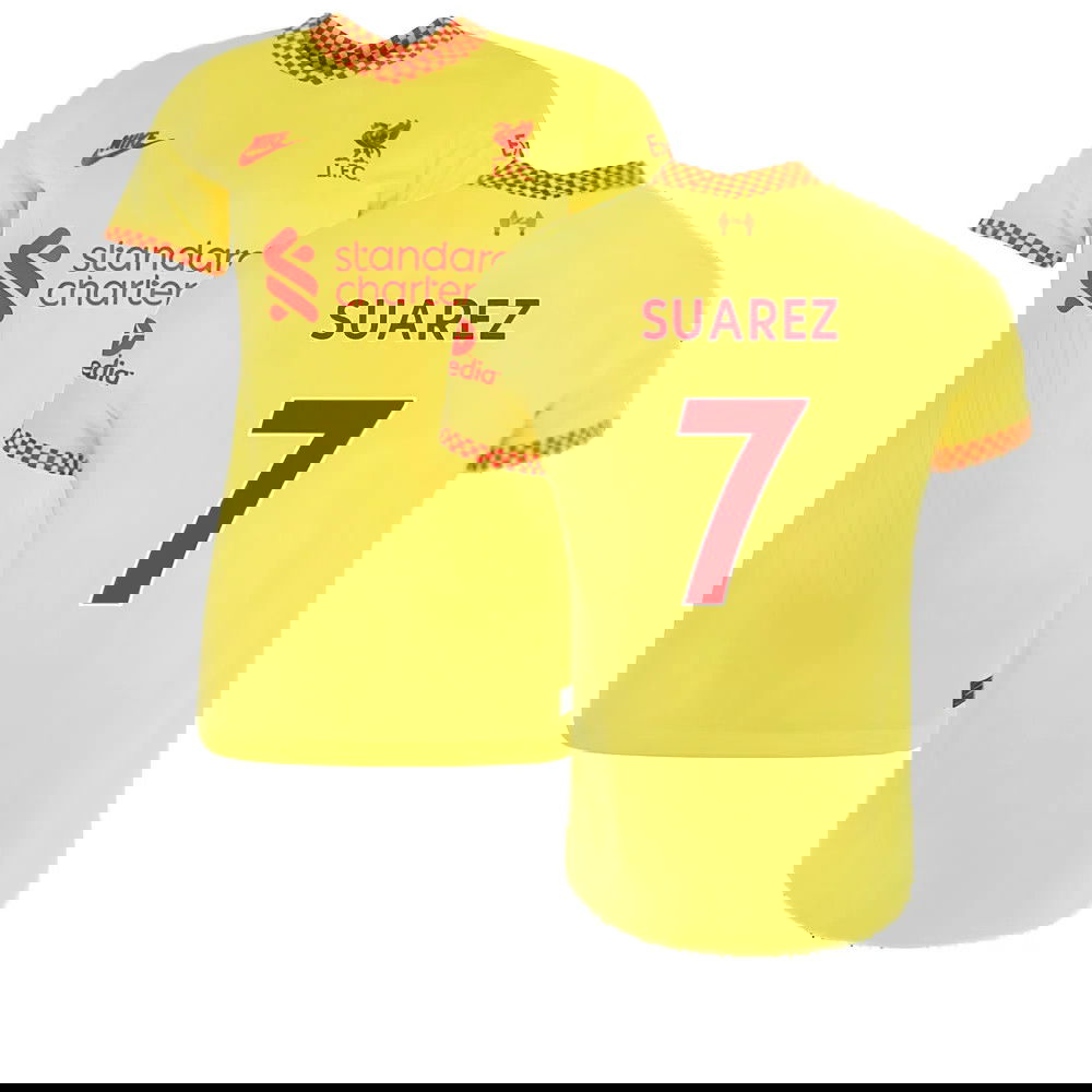 Liverpool 2021-2022 Womens 3rd Shirt (SUAREZ 7)