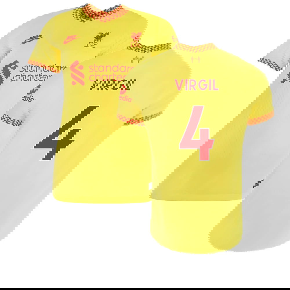 Liverpool 2021-2022 Womens 3rd Shirt (VIRGIL 4)