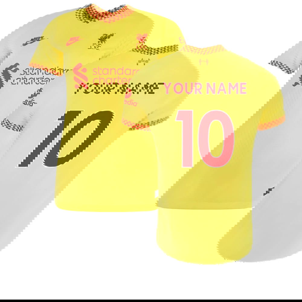 Liverpool 2021-2022 Womens 3rd Shirt (Your Name)