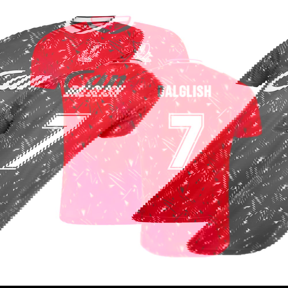 Liverpool FC 1990 Retro Football Shirt (DALGLISH 7)