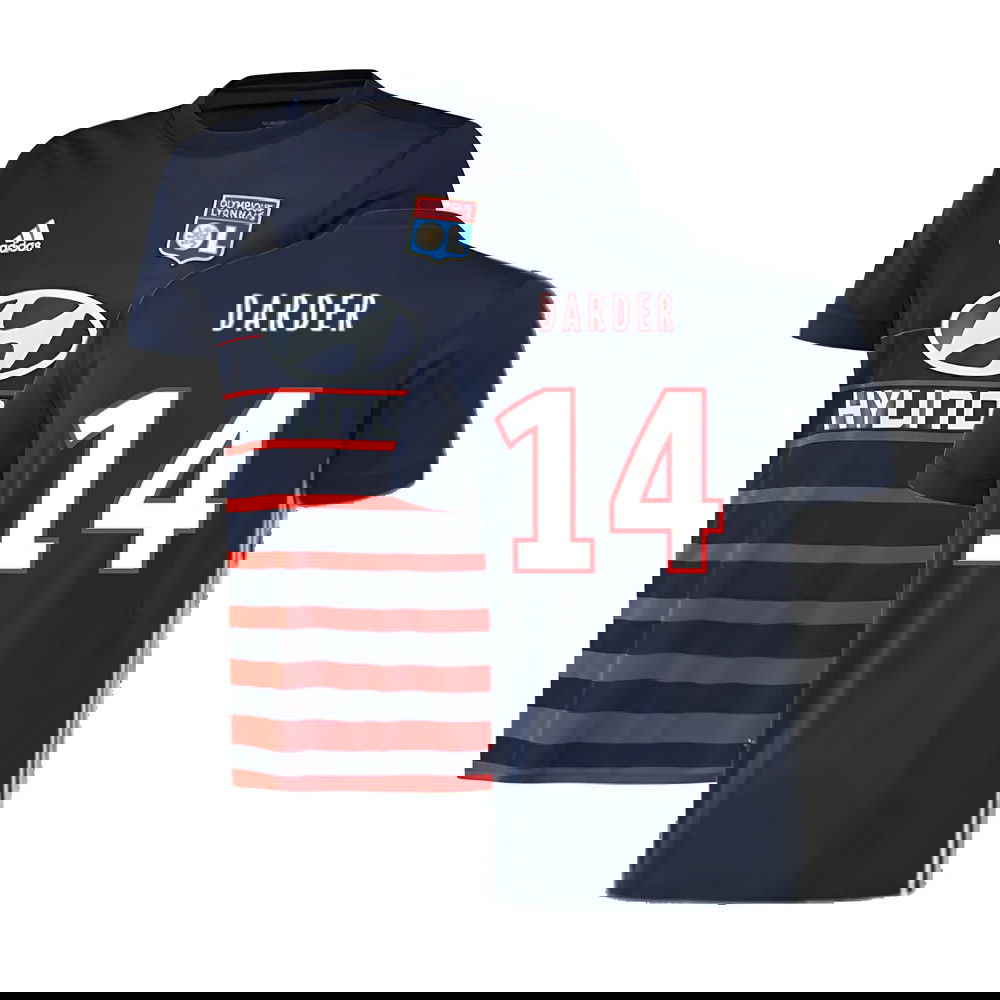 Lyon 2017-18 Away Shirt ((Excellent) L) (Darder 14)