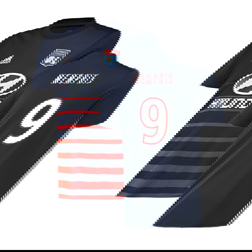 Lyon 2017-18 Away Shirt ((Excellent) L) (Memphis 9)